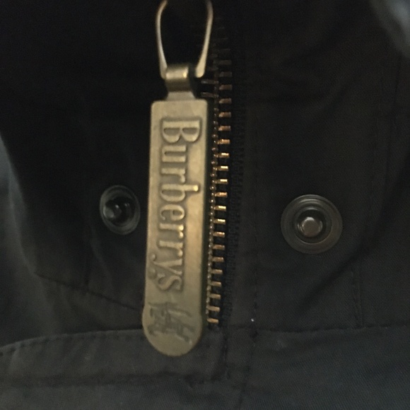 🎉🔥Host Pick! Burberrys Mens Hooded Jacket Vintage 40R - Picture 15 of 16